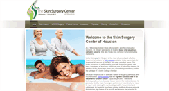 Desktop Screenshot of houstonskinsurgery.com